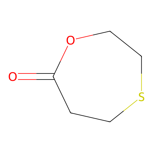 1,4-Oxathiepan-7-one structure