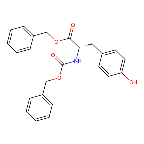 Cbz-L-Tyrosine benzyl ester structure