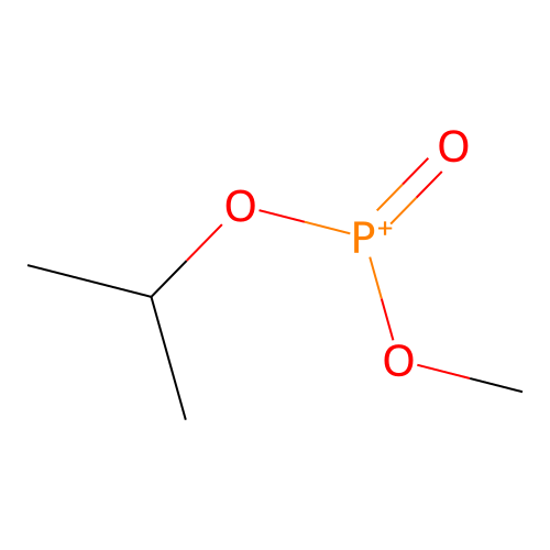 Isopropyl methyl phosphonate structure