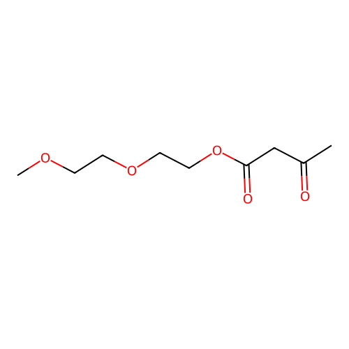 2-(2-Methoxyethoxy)ethyl 3-oxobutanoate structure