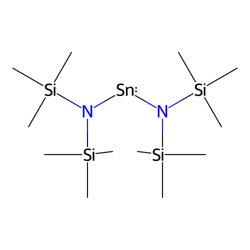 Bis[bis(trimethylsilyl)amino]tin(II) structure