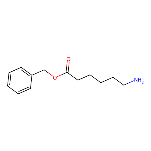 Benzyl 6-aminohexanoate structure