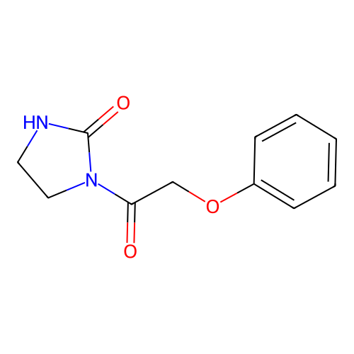1-(2-Phenoxyacetyl)imidazolidin-2-one structure