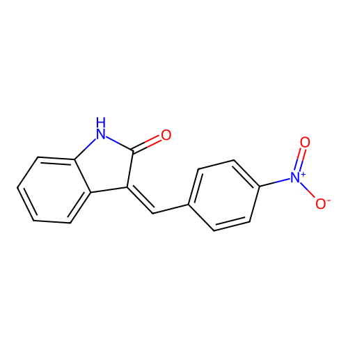 3-(4-Nitrobenzylidene)-2-indolinone structure