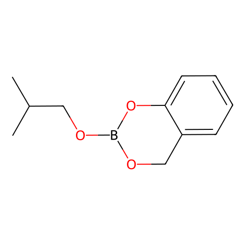 4H-1,3,2-Benzodioxaborin, 2-(2-methylpropoxy)- structure