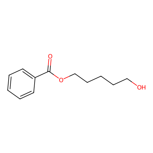 5-Hydroxypentyl benzoate structure