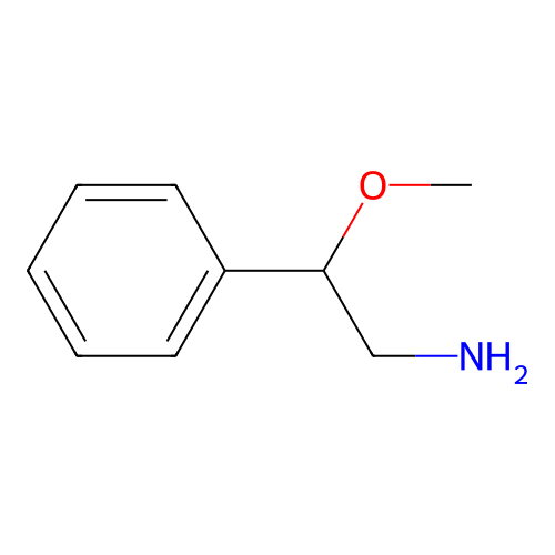 2-Methoxy-2-phenylethan-1-amine structure