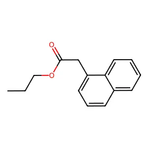 Propyl 1-naphthylacetate structure