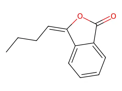 亚丁基苯酞 structure