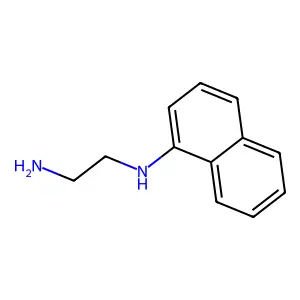 N-(1-萘基)乙二胺 structure