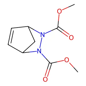 Dimethyl 2,3-diazabicyclo[2.2.1]hept-5-ene-2,3-dicarboxylate structure