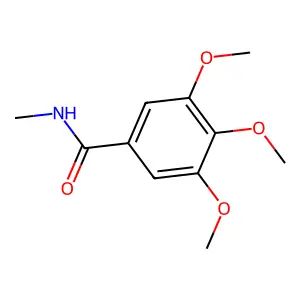 N-Methyl-3,4,5-trimethoxybenzamide structure