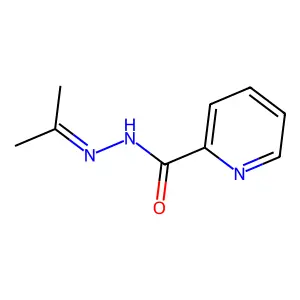 N-(propan-2-ylideneamino)pyridine-2-carboxamide structure