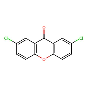 2,7-Dichloroxanthen-9-one structure