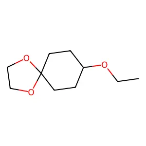 8-Ethoxy-1,4-dioxaspiro[4.5]decane structure