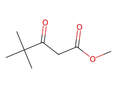Methyl pivaloylacetate structure