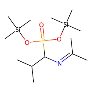 [2-Methyl-1- propyl]phosphonicacidbis ester structure