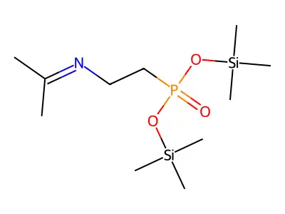 [2- ethyl]phosphonicacidbis ester structure