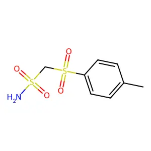 (4-Methylphenyl)sulfonylmethanesulfonamide structure