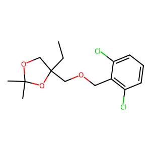 Piperazine, 1-((6,7-dimethoxy-3-methyl-2-benzofuranyl)carbonyl)-4-phenyl- structure