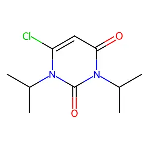 6-Chloro-1,3-di(propan-2-yl)pyrimidine-2,4-dione structure
