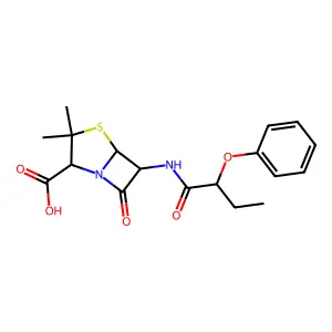 丙匹西林 structure