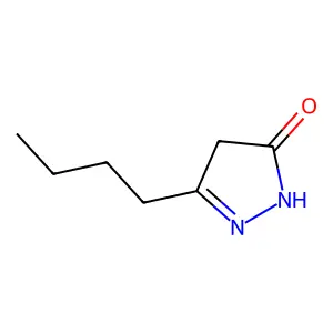 3-Butyl-1,4-dihydropyrazol-5-one structure