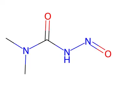 N,N'-Dimethylnitrosourea structure