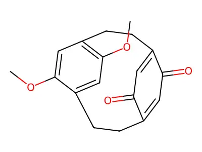 (2.2)-Paracyclophane-2,5-dione, 2',5'-dimethoxy- structure