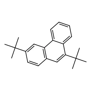 3,9-Ditert-butylphenanthrene structure