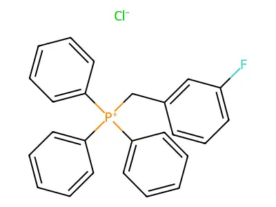 3-Fluorobenzyl triphenylphosphonium chloride structure