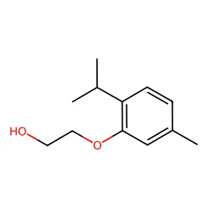 Ethanol, 2-thymyloxy- structure