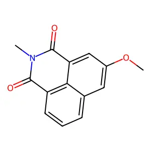 3-Methoxy-N-methylnaphthalimide structure