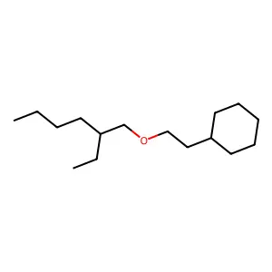 Cyclohexane, [2-[(2-ethylhexyl)oxy]ethyl]- structure