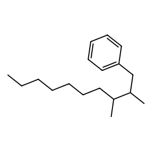 (2,3-Dimethyldecyl)benzene structure