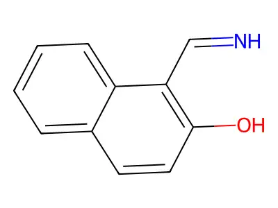2-Naphthalenol, 1-(iminomethyl)- structure
