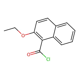 1-Naphthalenecarbonyl chloride, 2-ethoxy- structure