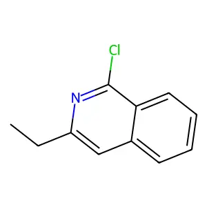 Isoquinoline, 1-chloro-3-ethyl- structure