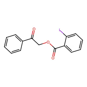 2-Oxo-2-phenylethyl 2-iodobenzoate structure