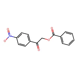 2-(4-Nitrophenyl)-2-oxoethyl benzoate structure