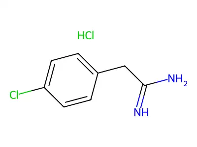 2-(4-Chlorophenyl)acetimidamide structure