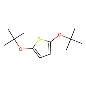 2,5-Di-tert-butoxythiophene structure