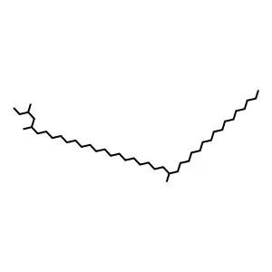 3,5,24-Trimethyltetracontane structure