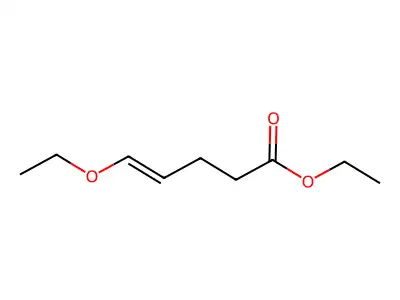 4-Pentenoic acid, 5-ethoxy-, ethyl ester, (E)- structure