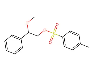 2-Methoxy-2-phenylethyl 4-methylbenzene-1-sulfonate structure