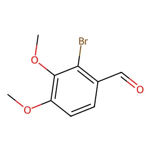 2-Bromo-3,4-dimethoxybenzaldehyde structure