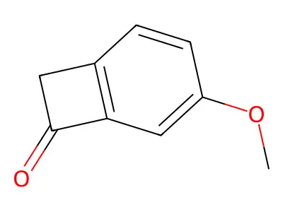 Bicyclo[4.2.0]octa-1,3,5-trien-7-one, 4-methoxy- structure