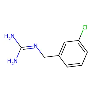 Guanidine, (m-chlorobenzyl)- structure