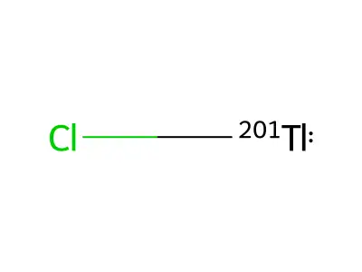 Thallium-201 monochloride structure