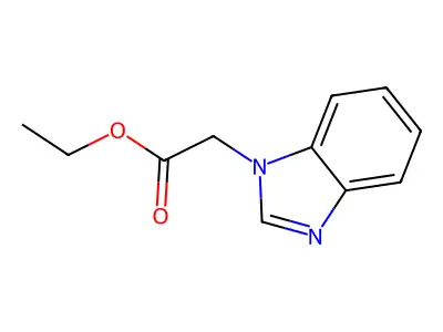 Ethyl 1H-benzimidazole-1-acetate structure